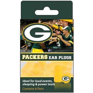 Green Bay Packers Ear Plugs (6 Pair)